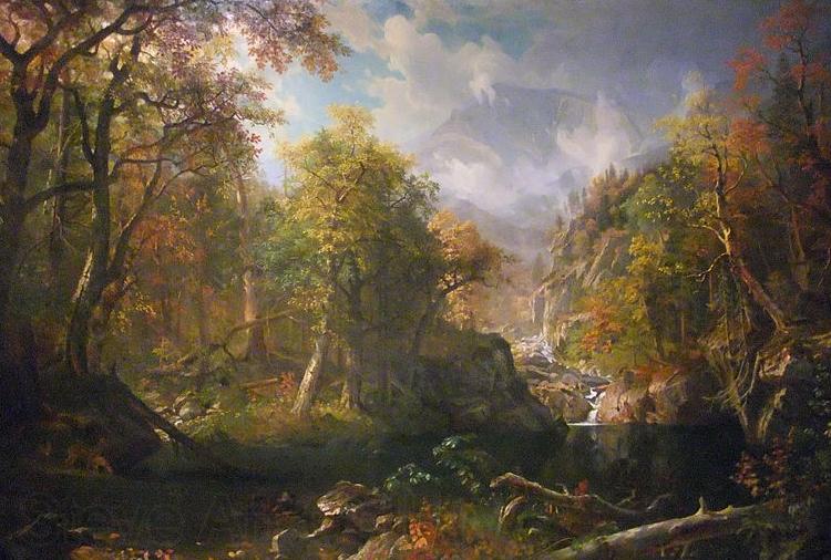 Albert Bierstadt Albert Bierstadt. painting Norge oil painting art
